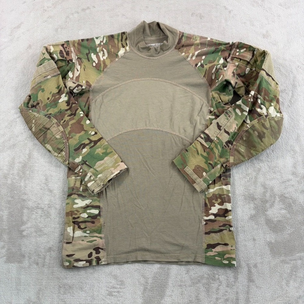 USGI US Army Combat T Shirt Flame Resistant FR Multicam OCP Men Medium USA NWOT